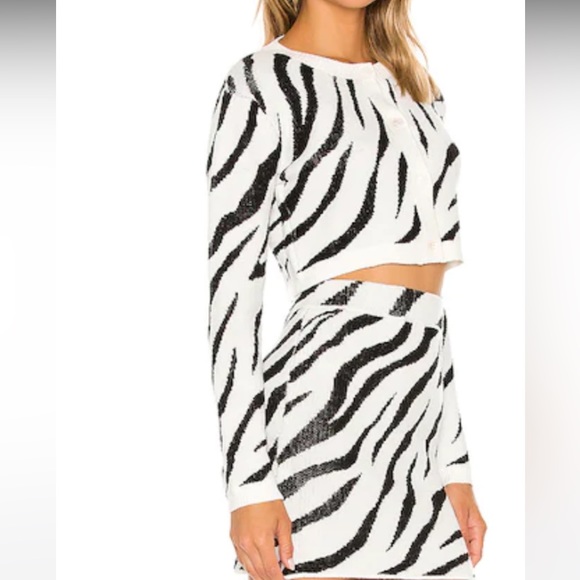 Superdown zebra sweater - Picture 2 of 4